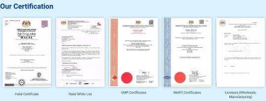 Herbal Science Sdn Bhd Certification