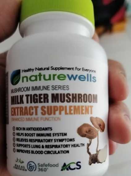 Naturewells Milk Tiger Mushroom 3