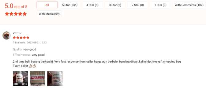 Naturewells Tiger Milk Mushroom Reviews from shopee