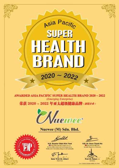 Nuewee Tiger Milk Mushroom Certification