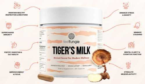 FeelFungie Tiger Milk Mushroom Supplement