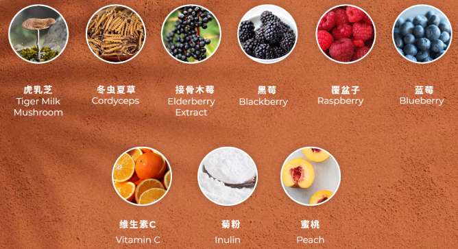 Hoo Hoo Tiger Milk Mushroom Ingredients