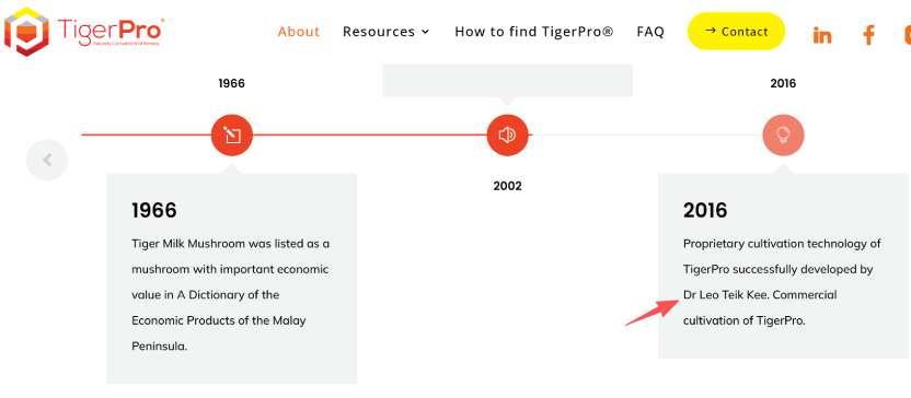Malaysia Dr. Leo Teik Kee Tiger milk mushroom Cultivation indoor