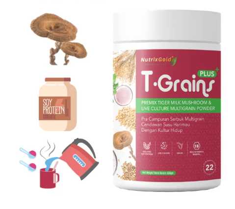 how to take NutrixGold Tiger Milk Mushroom T-Grains Plus