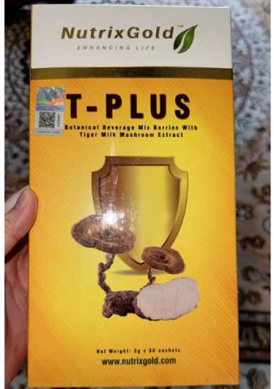 NutrixGold Tiger Milk Mushroom T PLus 2