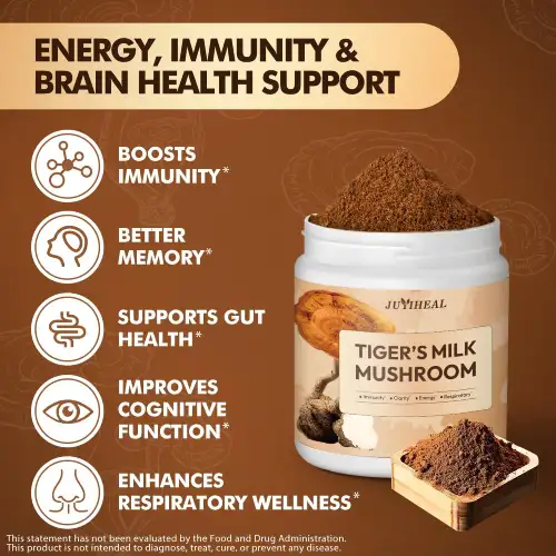 JUYIHEAL Tiger Milk Mushroom benefits 