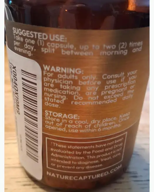 Nature Captured Tiger Milk Mushroom Usage & Storage